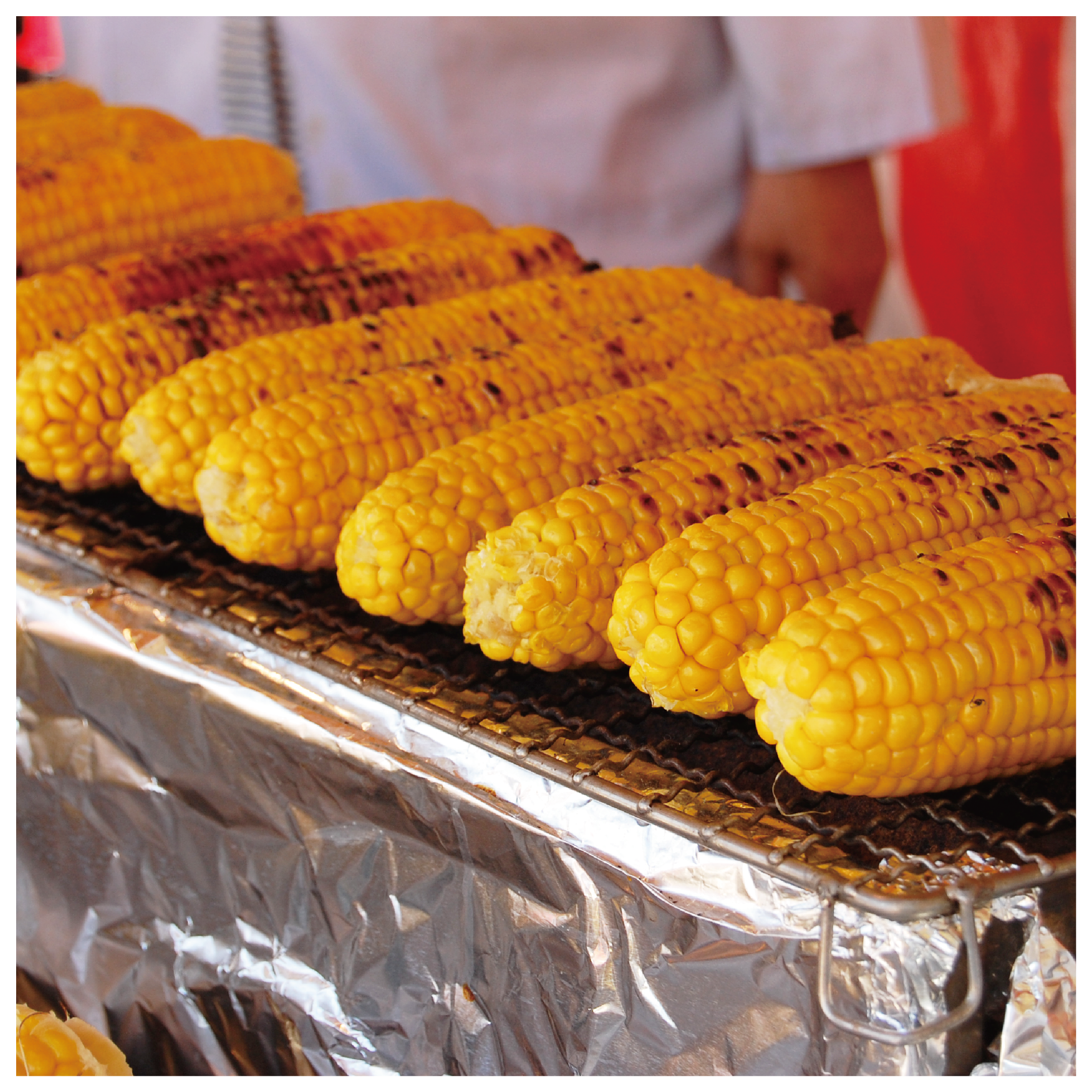 焼きとうもろこし